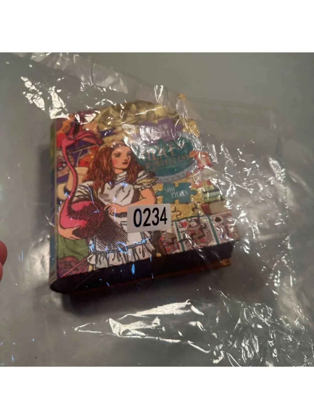 Alice In Wonderland 500 Piece Jigsaw Puzzle Book Queen Cheshire Potter Style